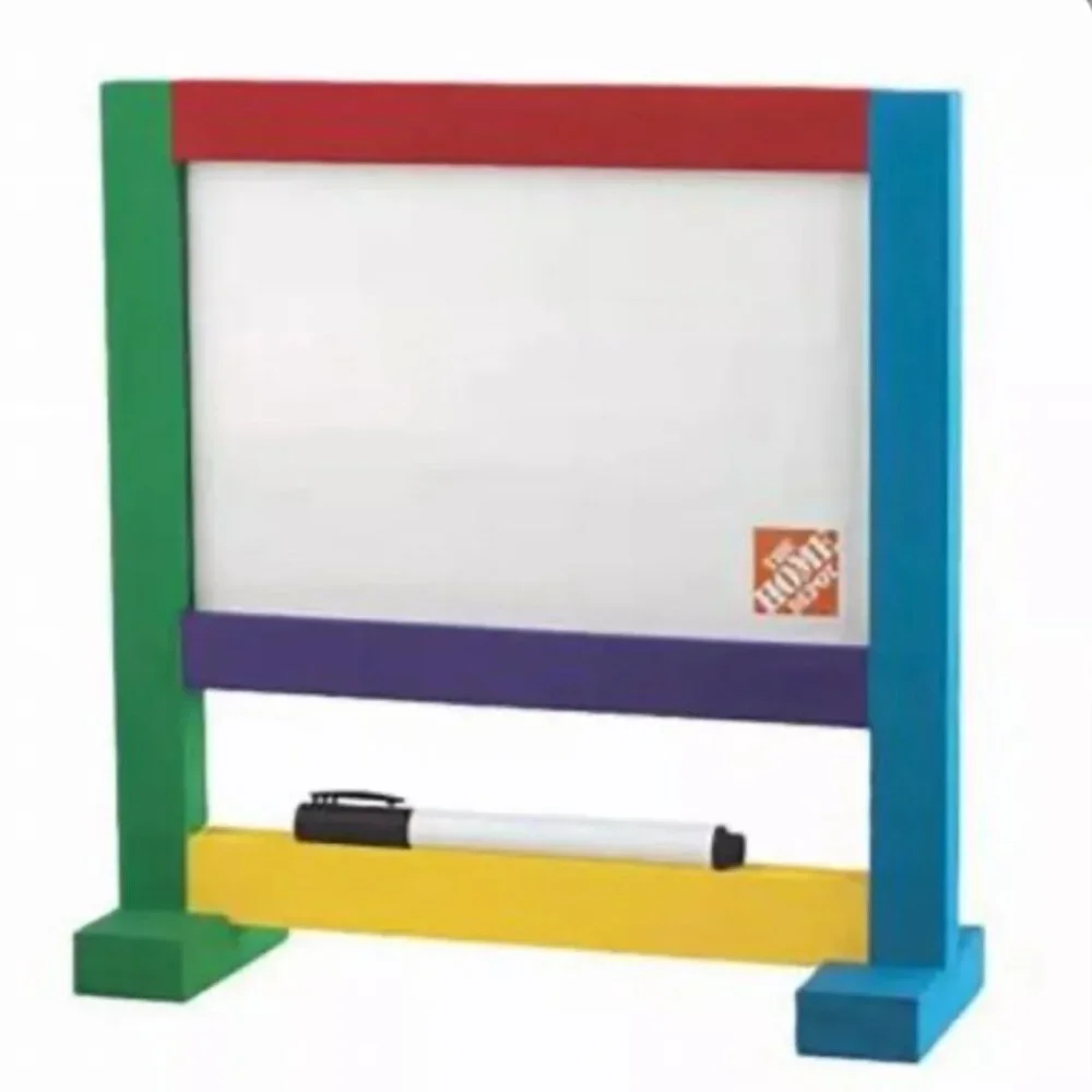 NEW Home Depot Kids Workshop Whiteboard Craft Kit Stem Toy DIY Building Set Whit